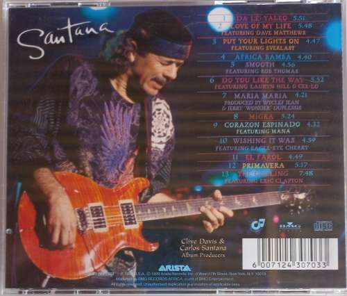 Santana - Supernatural cd