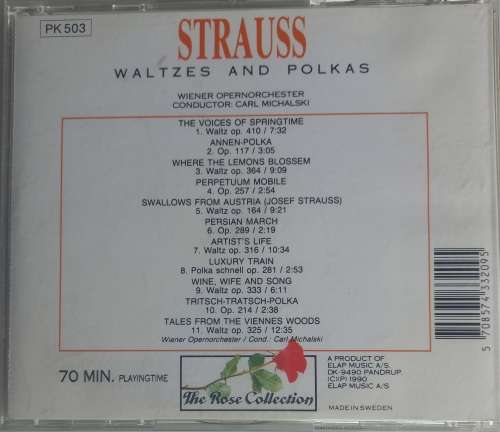 Strauss - Waltzes and polkas cd