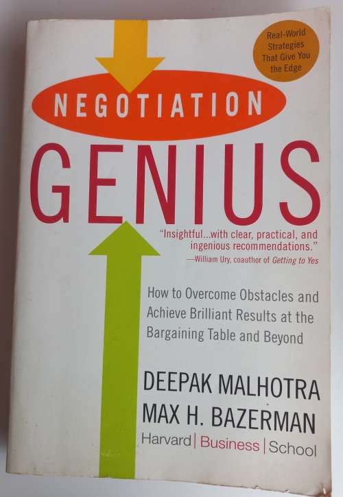 Negotiation genius
