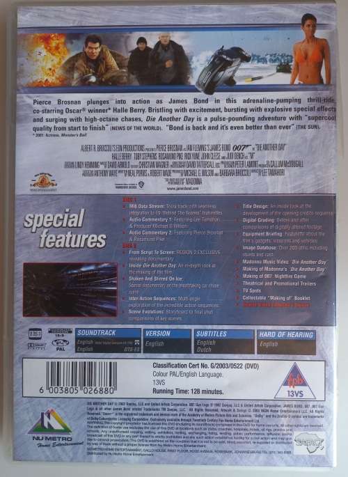 Die another day - 2 disc dvd