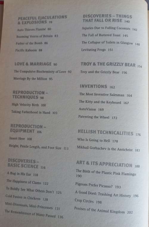 Ignobel prizes by Marc Abrahams