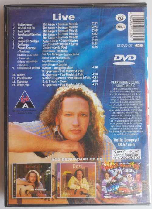 Dozi Live dvd