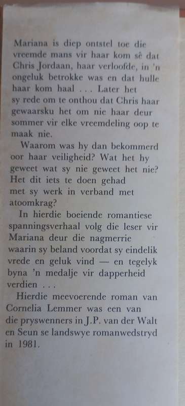 Verlief, verloof, verdwyn deur Cornelia Lemmer