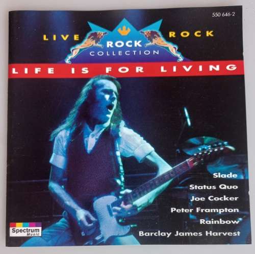 Live rock - Life is for living cd