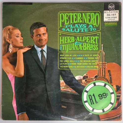Peter Nero plays a salute to Herb Albert LP
