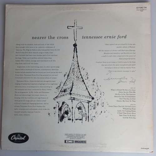 Tennessee Ernie Ford - Nearer the cross LP