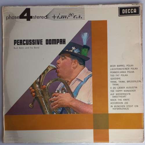 Rudi Bohn and his band - Percussive oompah LP
