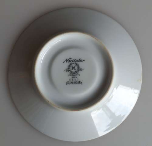 Noritake Classique saucer