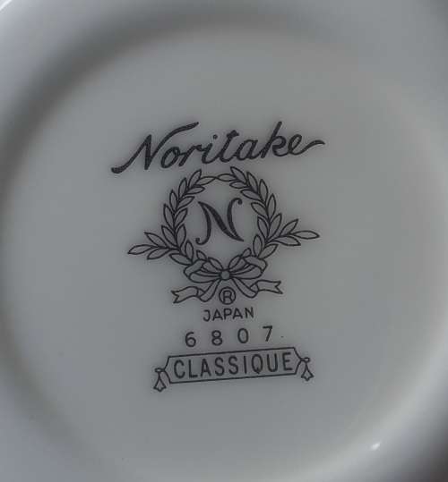 Noritake Classique saucer
