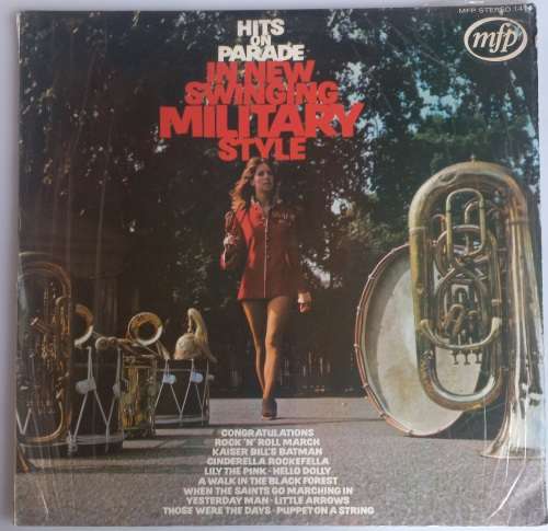 Hits on parade in new swinging military style LP