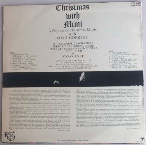 Christmas with Mimi LP