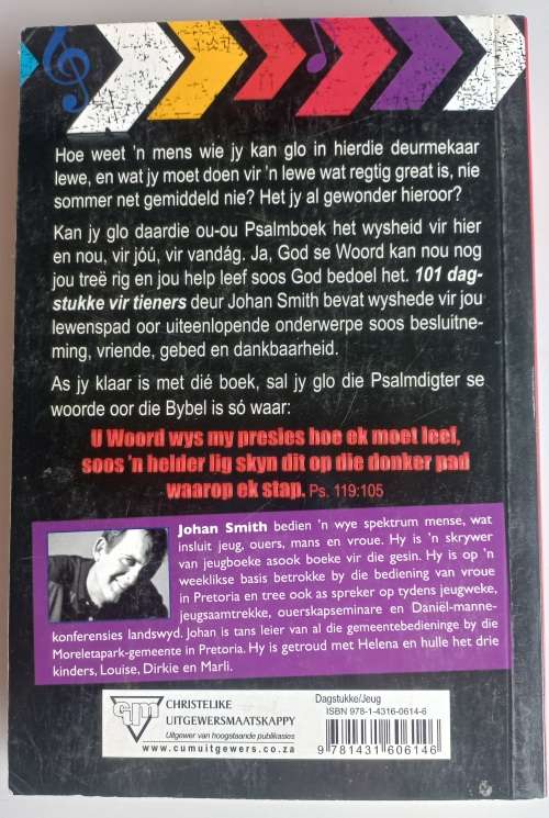 101 Dagstukke vir tieners deur Johan Smith
