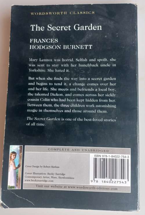 The secret garden by Frances Hodgson Burnett