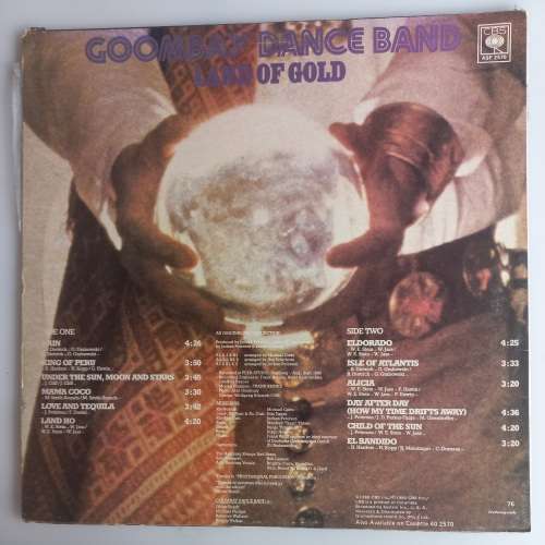 Goombay Dance Band - Land of gold LP