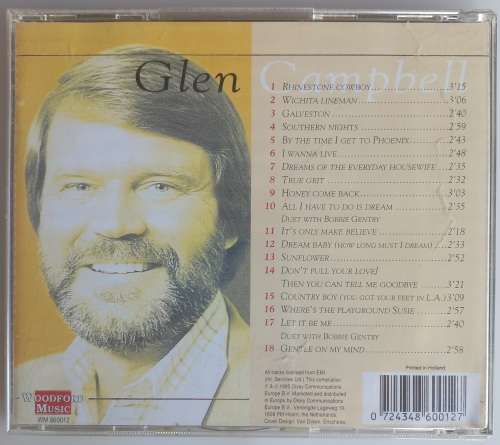 Glen Campbell - His greatest hits cd