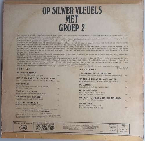 Op silwer vleuels met Groep 2 LP