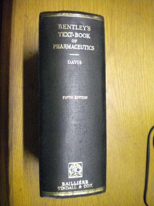 Bentley`s Text-book of Pharmaceutics