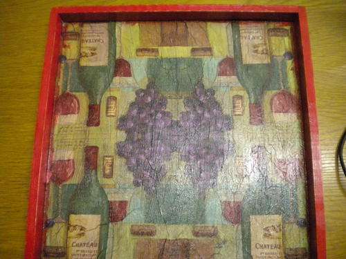 Wooden tray