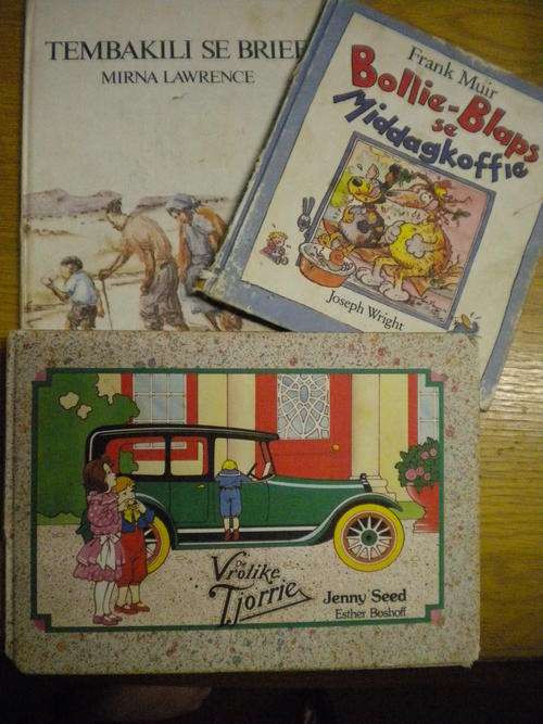 Drie kinderboeke - sien beskrywing