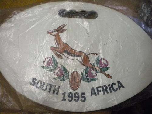 1995 World Cup rugby cushion