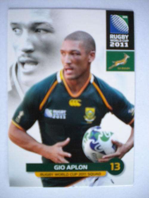 2011 World cup trading card no 76 - Gio Aplon