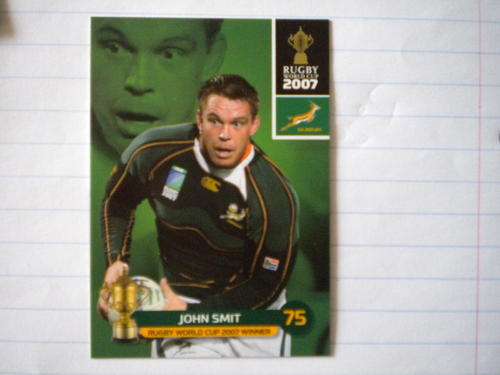2011 World cup trading card no 147 - John Smit