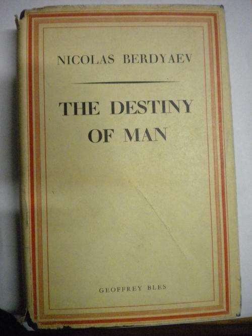 The destiny of man by Nicolas Berdyaev