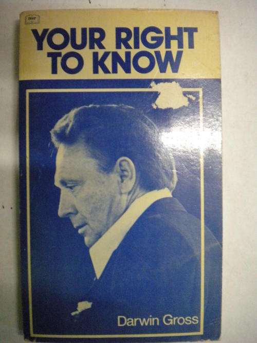 Your right to know by Darwin Gross