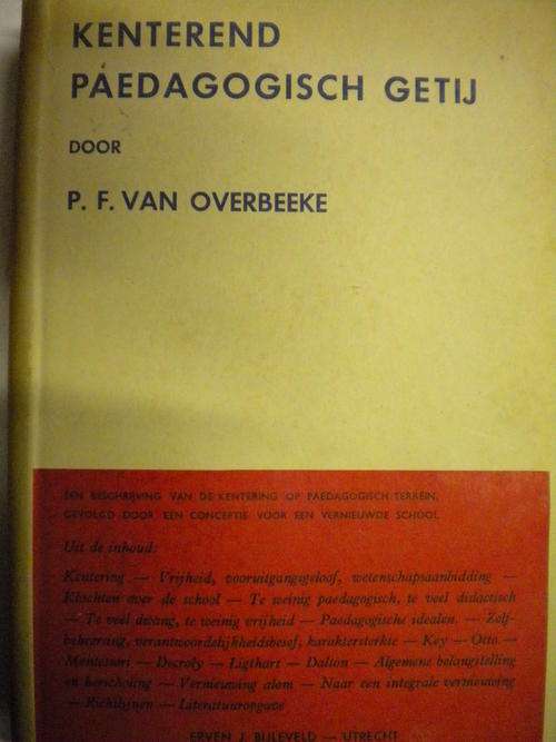 Kenterend Paedagogisch Getij door PF van Overbeeke 1949