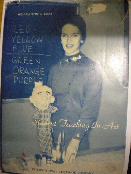 Teaching students in art by Wellington B Gray