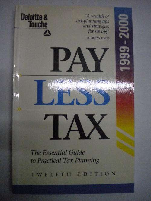 Pay less tax 1999-2000
