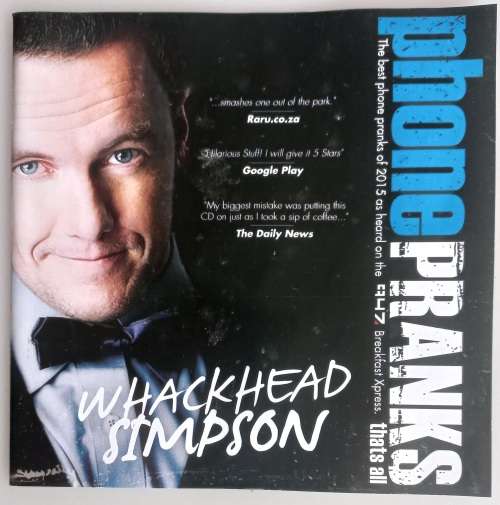 Whackhead Simpson Phonepranks 2cd