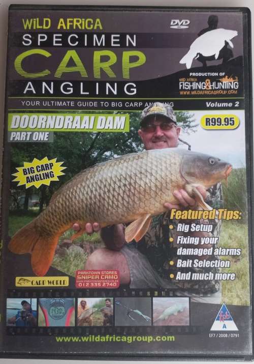 Wild Africa specimen carp angling volume 2 (dvd)