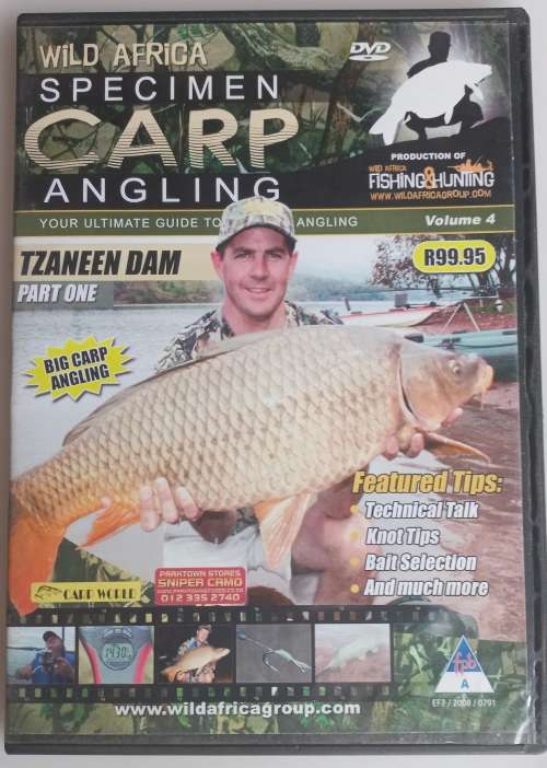 Wild Africa specimen carp angling volume 4 dvd
