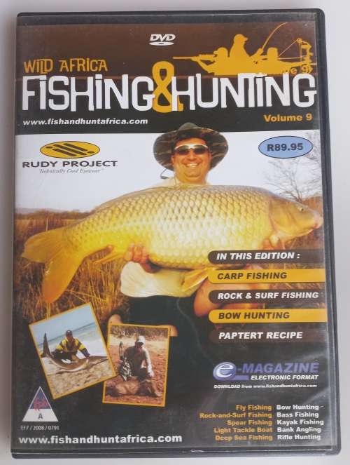 Wild Africa fishing & hunting volume 9 dvd