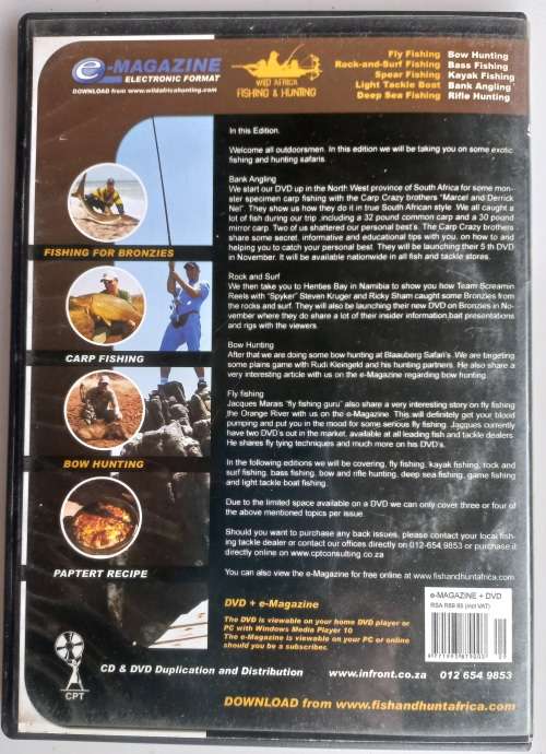 Wild Africa fishing & hunting volume 9 dvd
