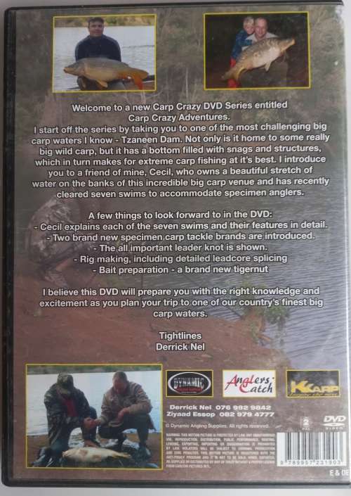 Carp crazy adventures volume 1 dvd