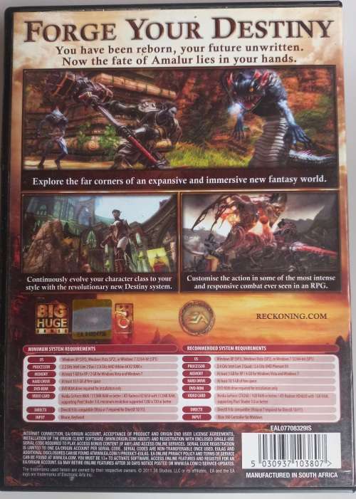 Kingdoms of Amalur: Reckoning PC