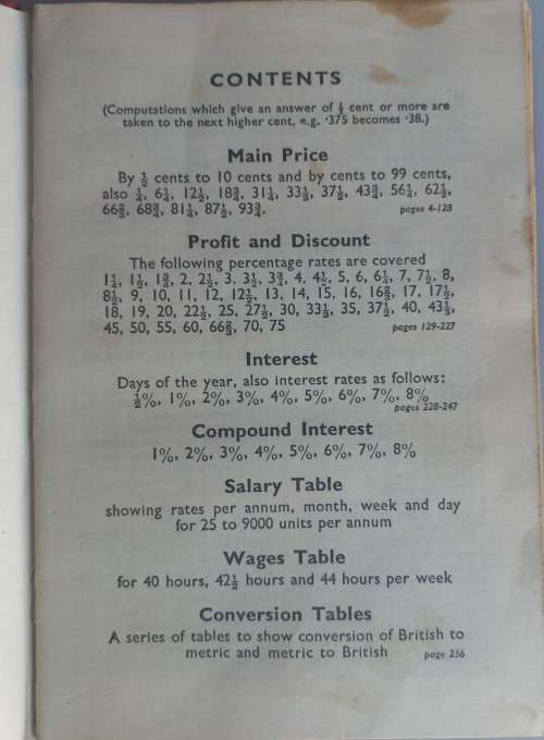 Handy decimal reckoner/handige desimaal rekenaar
