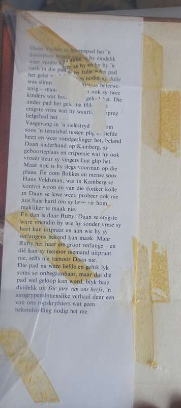 Die jare van ons herfs deur Dricky Beukes