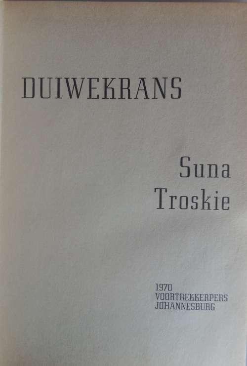 Duiwekrans deur Suna Troskie