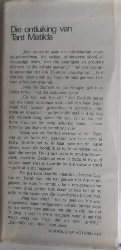 Die ontluiking van tant Matilda deur MG Smith