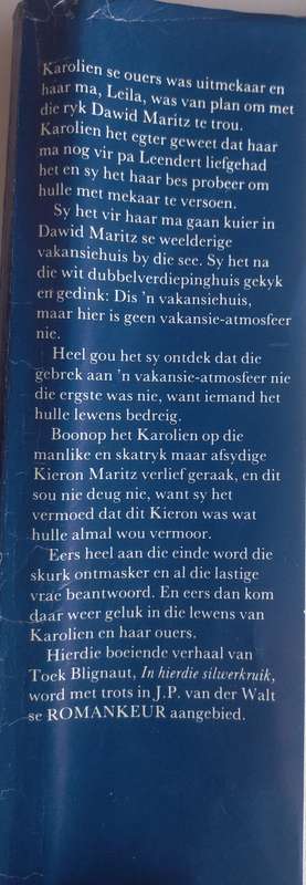 In hierdie silwerkruik deur Toek Blignaut
