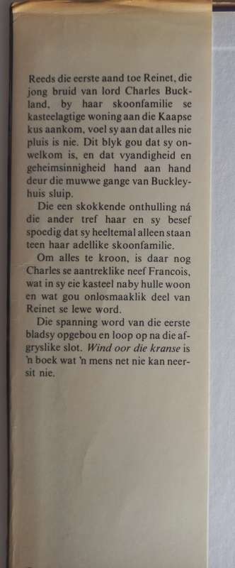 Wind oor die kranse deur Ina de la Buscagne