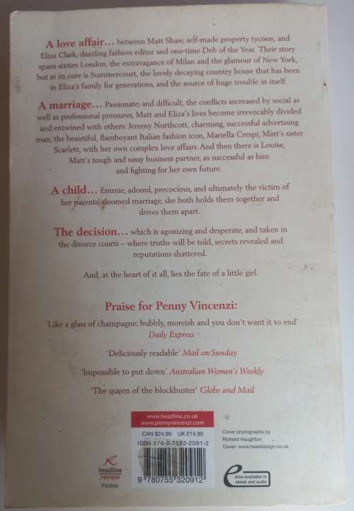 The decision by Penny Vincenzi