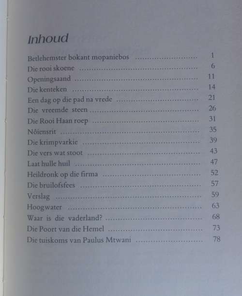 Noiensrit deur Sofie Muller