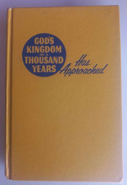 God`s kingdom of a thousand years has approached