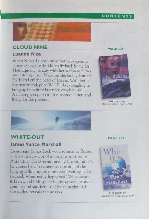 Reader`s digest select edition: Rainbow six, You belong to me, Cloud nine