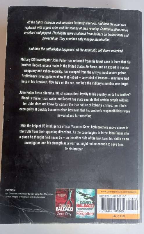 The escape by David Baldacci