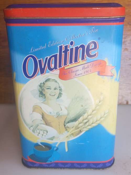 Ovaltine limited edition tin